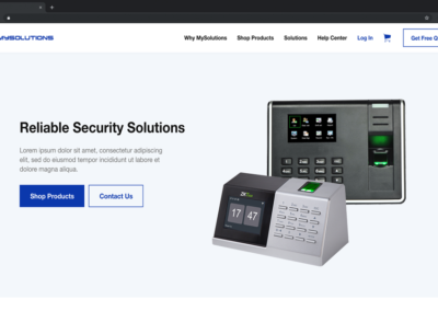 MySolutions: Relaunching More Dynamic and Sustainable Security Products Distribution with New Web + Ecommerce Experiences
