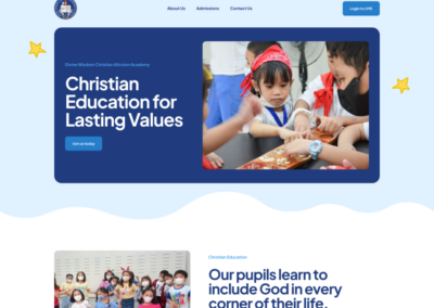 Divine Wisdom: Rebuilding K-10 Learning with Student, Guardian, and Teacher Focused LMS + Website